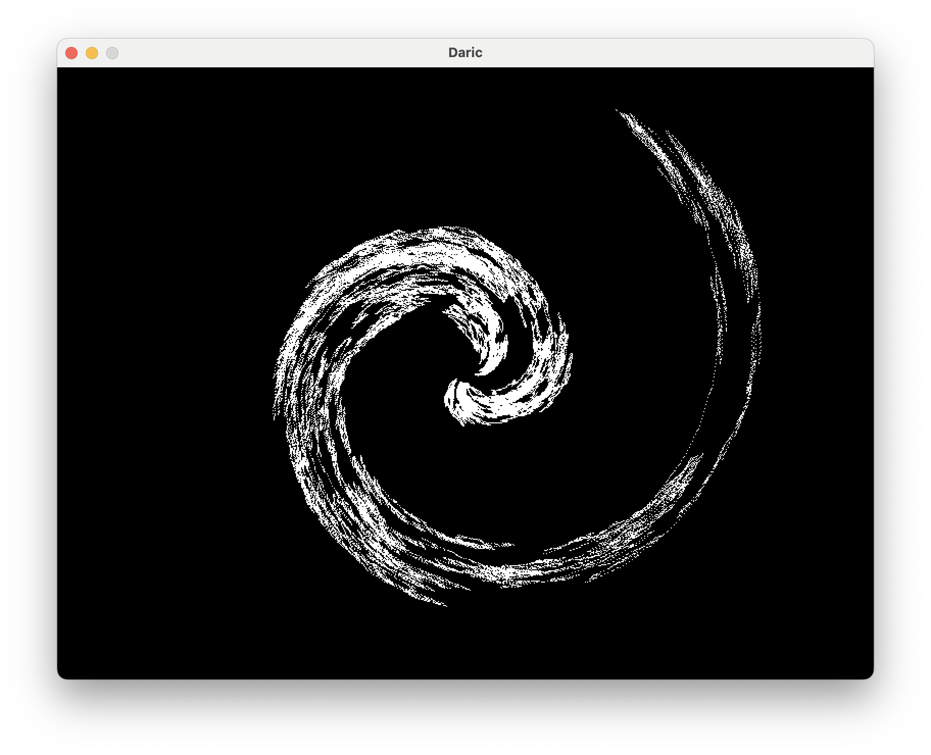 Black Hole, Daric Screenshot, 2023 by Steven Reid