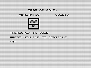 Trap or Gold, Finding gold in the chest, 2026 by Steven Reid