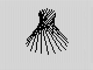 Cylinder, ZX81 Screenshot #3 by Steven Reid, 2025