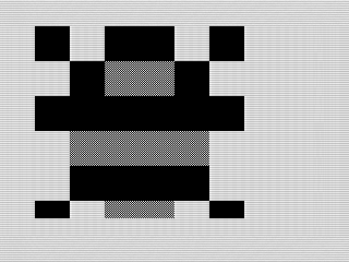 Enlarger ASM, Bee ZX81 Screenshot, 2022 by Steven Reid