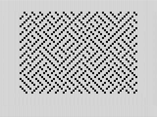 Infinite Maze, ZX81 Screenshot, 2023 by Steven Reid