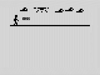 Run 2 ML, ZX81 Screenshot, 2022 by Steven Reid