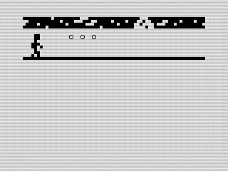 Run 3 ML, ZX81 Night Screenshot, 2022 by Steven Reid