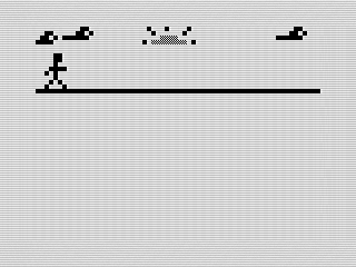 Run ML, ZX81 Screenshot, 2022 by Steven Reid
