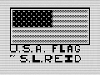 **USA FLAG**SLR/1984***