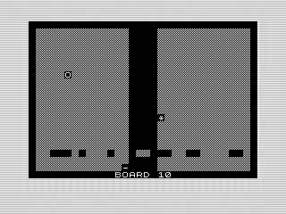 Water Bug, Board 10, ZX81 Screenshot, 1984 by Steven Reid