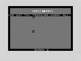 Water Bug, Board 2 Complete, ZX81 Screenshot, 1984 by Steven Reid