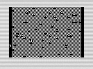 Water Bug, Board 3, ZX81 Screenshot, 1984 by Steven Reid