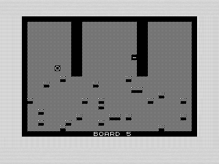 Water Bug, Board 5, ZX81 Screenshot, 1984 by Steven Reid