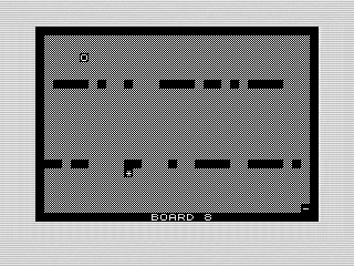 Water Bug, Board 8, ZX81 Screenshot, 1984 by Steven Reid