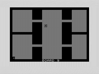 Water Bug, Board 9, ZX81 Screenshot, 1984 by Steven Reid